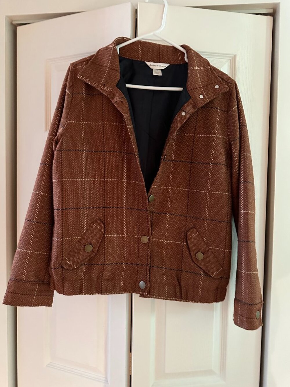 Christopher and Banks Tweed Fall Jacket Size Medium